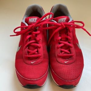 Nike Red Sneakers. Sz 6.5